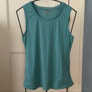 REI Lightweight Sleeveless Athletic Hoodie Tee
